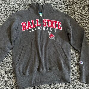 Ball State University Cardinals Quarterzip Champion